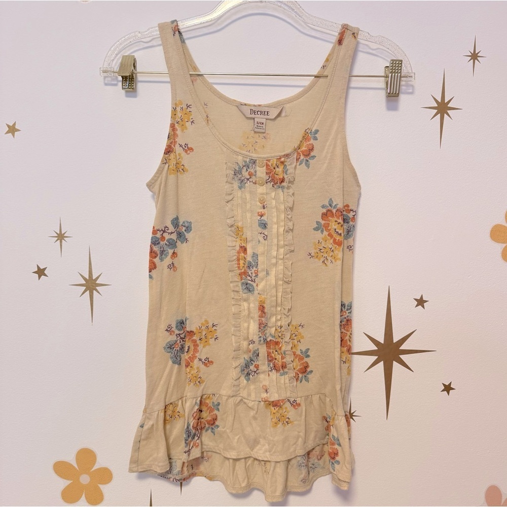 Decree Women’s Floral Tank Top